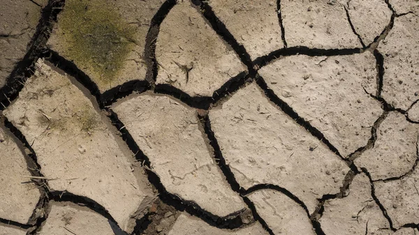 The cracked ground, Ground in drought, Soil texture and dry mud, Dry land.