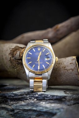 Rolex Oyster Blue saat şubede