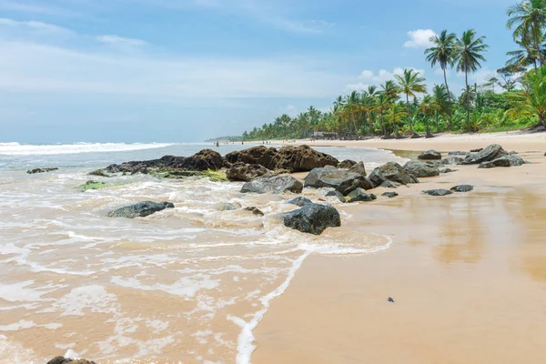 Пляж Природа Вблизи Итакаре Бразилии — стоковое фото