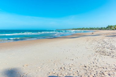 Marau Yarımadası üzerinde etkileyici Cennet plaj güzel gün