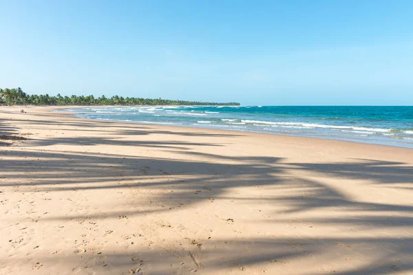 День Впечатляющем Пляже Paradise Пеньке Марау — стоковое фото