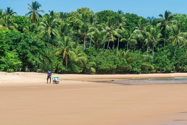 Itacare Brasil Dezembro 2016 Iceman Praia Barra Grande Ponta Muta — Fotografia de Stock