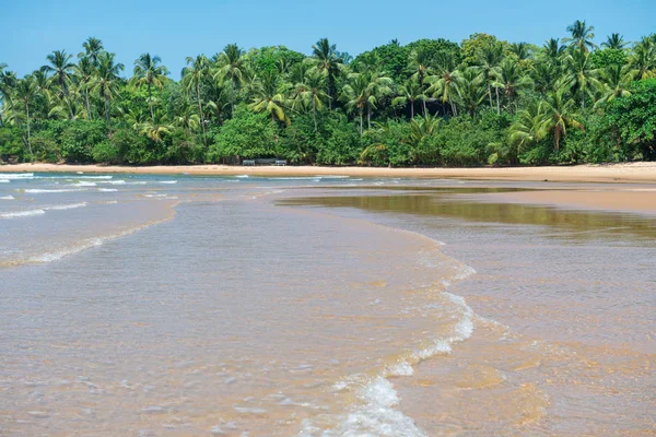 Itacare Brasil Dezembro 2016 Incrível Praia Barra Grande Localizada Ponta — Fotografia de Stock