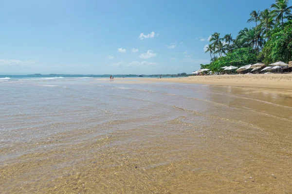 Itacare Brazílie Prosince 2016 Turisty Těší Barra Grande Beach Nachází — Stock fotografie