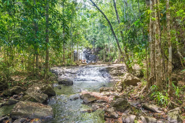 Itacare Brasil Diciembre 2016 Cascada Arroyo Bosque Itacare Bahia Brasil — Foto de Stock