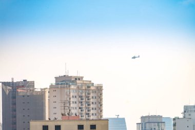 Sao Paulo, Brezilya, mai 26, 2018: Latin Amerika en büyük şehirde görünümü oluşturma