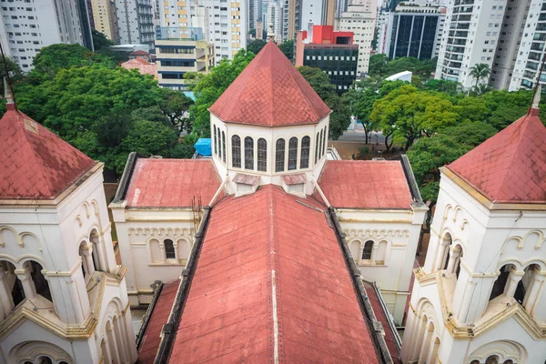Sao Paulo Brazil Mai 2018 Techo Superior Iglesia Nuestra Señora — Foto de Stock
