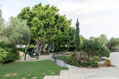 Saint Petersburg, Amerika Birleşik Devletleri - 16 Haziran 2018: Salvador Dali Müzesi St Petersburg'nde bahçeleri