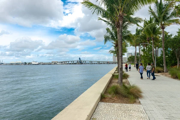 Miami Usa Jun 2018 Baywalk Museum Park Miami — Stock Photo, Image