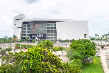 American Airlines arena Miami downtown bina