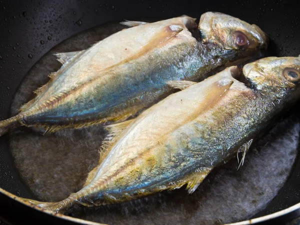 Twin Sea fish frying in a Pan