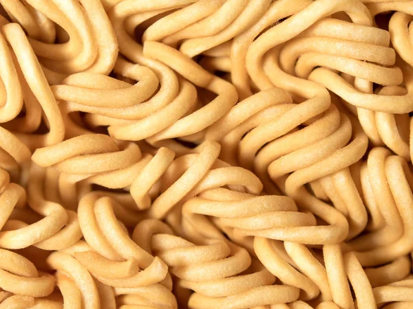 Struttura Ravvicinata Della Pasta Istantanea — Foto Stock