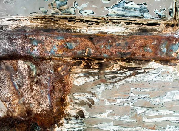 Rusted Surface Old Metal Plate — Stock Photo, Image