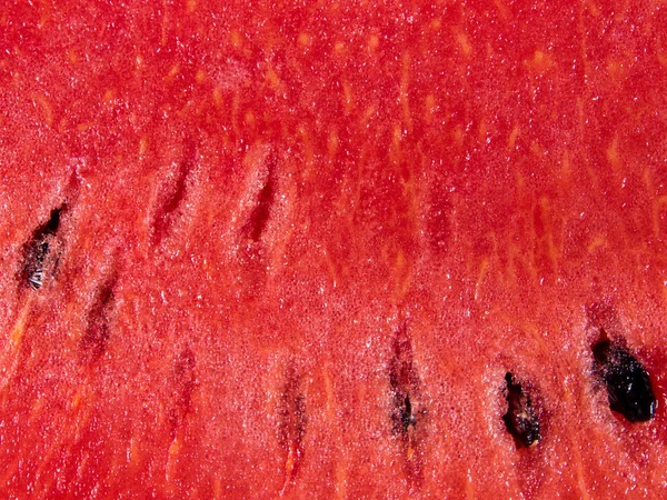 Textura Sandía Roja Frescura — Foto de Stock