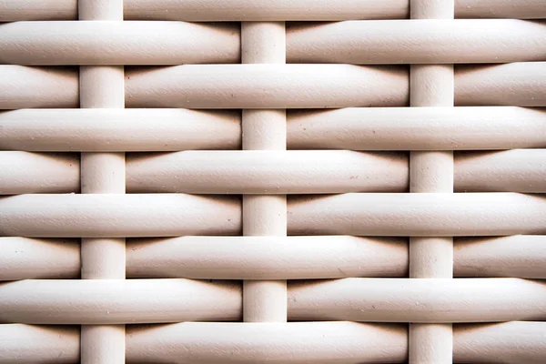 Текстура Искусственного Бамбука Плетет Лежаки Открытой Мебели — стоковое фото