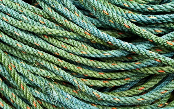 Рулонна Щетина Зеленої Нейлонової Мотузки — стокове фото