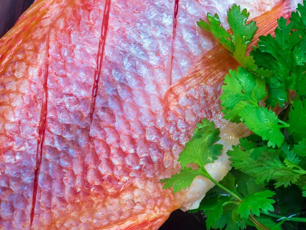 Свіжа Риба Матовий Сирий Харчовий Інгредієнт Готуйтеся Приготування — стокове фото
