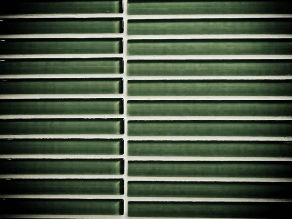Textura Pared Azulejos Cerámica Verde — Foto de Stock