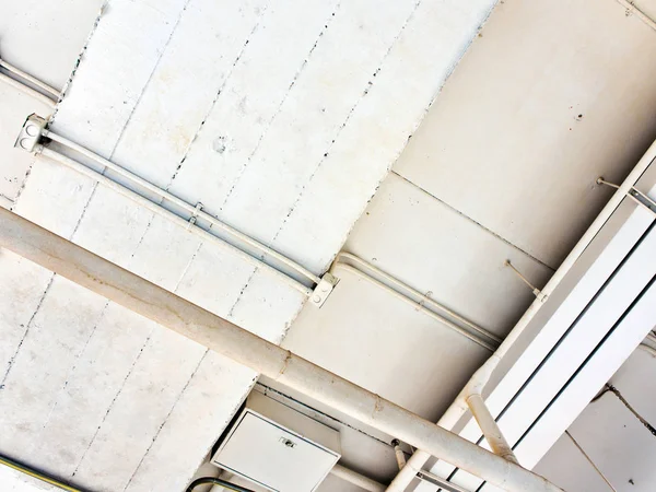 Cable Tray and Conduits on the ceiling