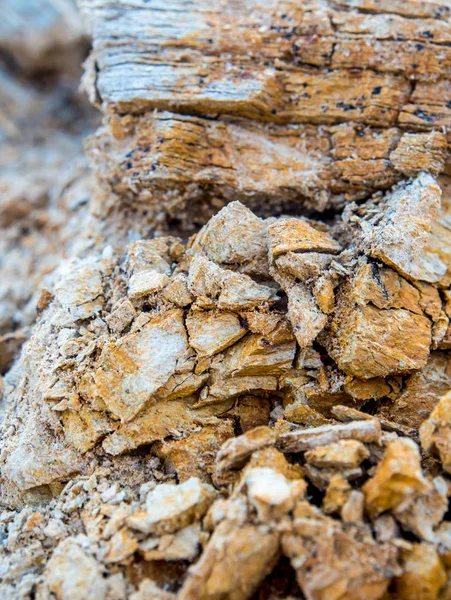 Textura Piedra Suelo Sobre Suelo Rocoso Montaña — Foto de Stock