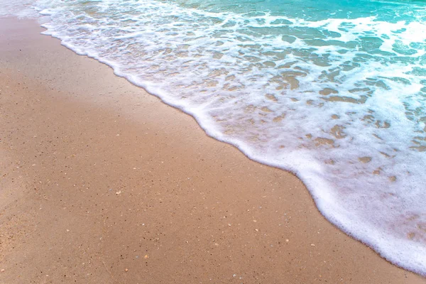 Bublina Vlny Moře Pláži — Stock fotografie