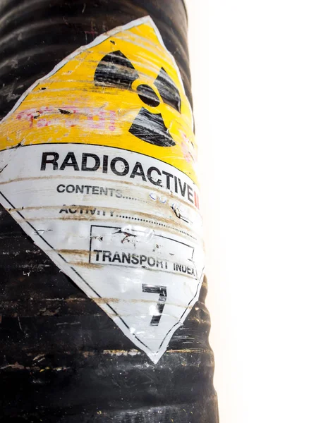 Cylinder shape container of Radioactive material