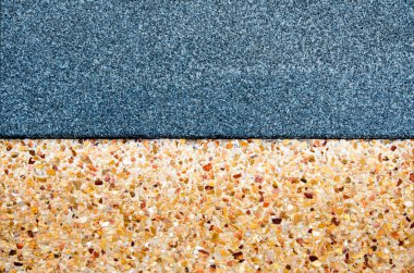 Granit kalıntıları dokusuna bitiş ve sunulma toplama bitiş döşeme