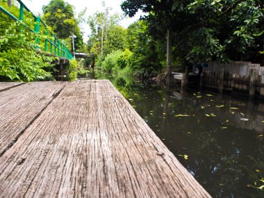 Parke zemin doku ve desenler kanal Teras