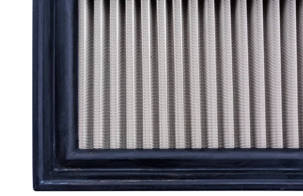 Metal grill texture of vehicle air filter — Stock Photo, Image