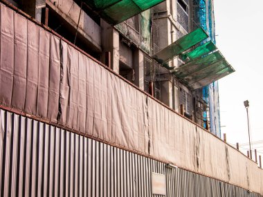 Yüksek katlı bina inşaat altında