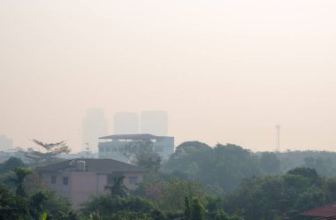Haze kirliliği sorunları şehirdeki standartları aştı