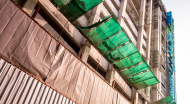 Yüksek katlı bina inşaat altında