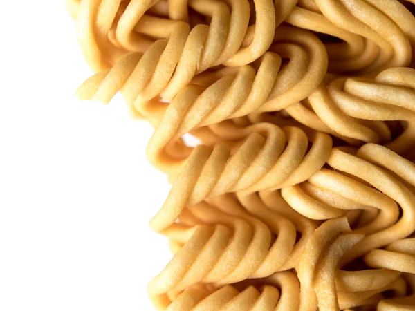 Close Textuur Van Instant Noodle — Stockfoto
