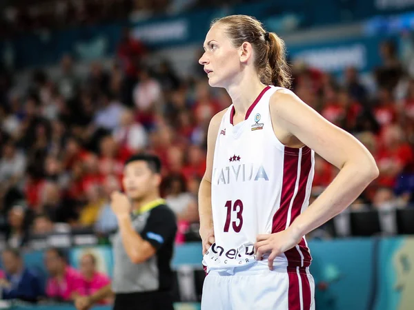 España Tenerife Septiembre 2018 Copa Mundial Baloncesto Femenino 2018 Letonia — Foto de Stock