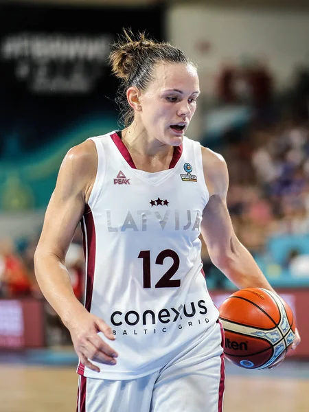 España Tenerife Septiembre 2018 Copa Mundial Baloncesto Femenino 2018 Anete — Foto de Stock