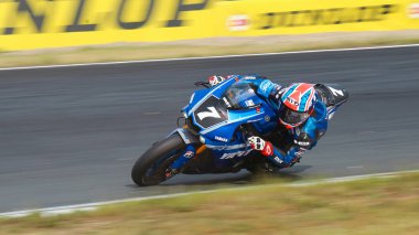 Oschersleben, Almanya, 09 Haziran 2019: Yamaha Yzf-R1 by Yart - Yamaha Austria Racing Team 2019 yazında Fim Dayanıklılık Dünya Şampiyonası'na katıldı