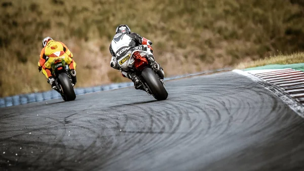 Oschersleben Alemania Junio 2019 Las Carreras Motos Compiten Para Campeonato — Foto de Stock