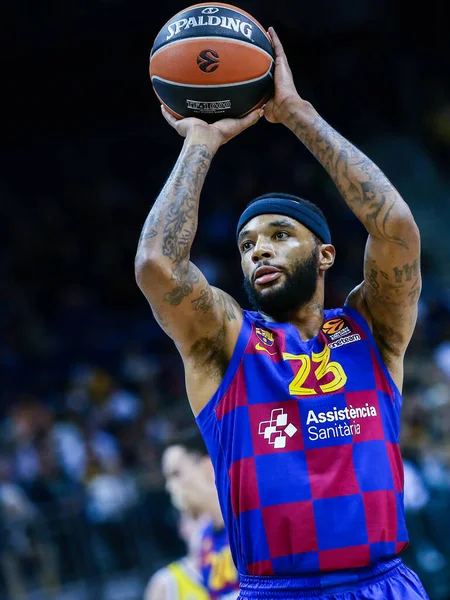 Berlin Germany March 2020 Malcolm Delaney Barcelona Action Euroleague Match — Stock Photo, Image