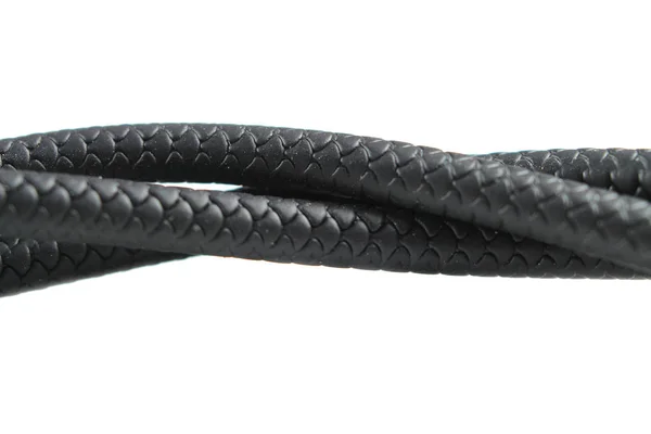 Close up cable isolated on white background — Stock Photo, Image