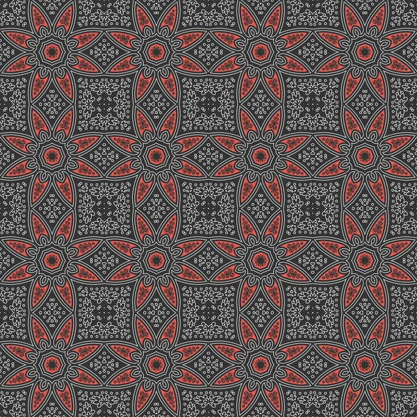 Etnik vintage soyut kesintisiz geometrik desen