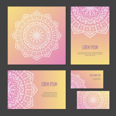 Kurumsal kimlik ayarlama etnik daire modeli