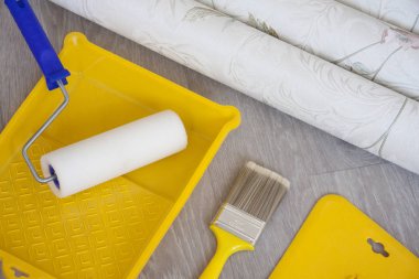 Ev onarım ve iç yenileme için kompozisyon araçları