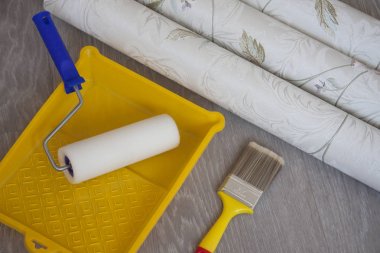 Ev onarım ve iç yenileme için kompozisyon araçları