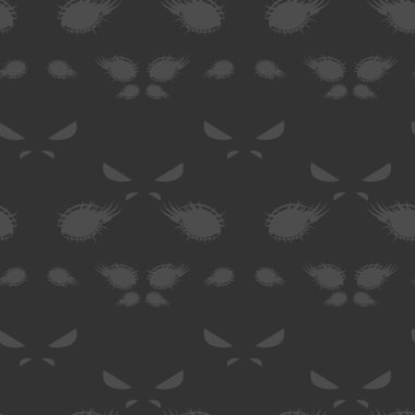 karanlık seamless modeli, kabus arka plan gözünde,,