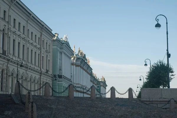 Szentpétervár városa tiszta nappal, — Stock Fotó