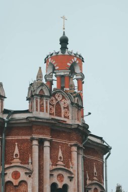 Mozhaisk Kremlin 'deki Gotik Novo-Nikolsky Katedrali. Aziz Niklas Katedrali