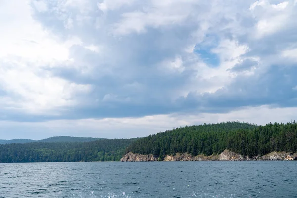 Russia Irkutsk Region Baikal Lake July 2020 Summer Vacation Baikal — Stock Photo, Image