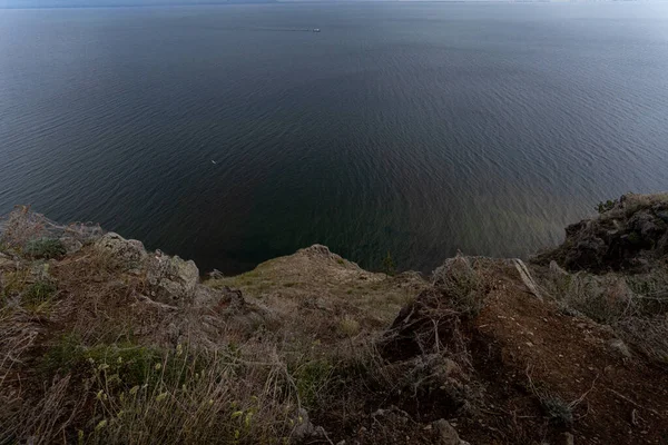 Irkutsk Region Olkhon Baikal Lake Ιούλιος 2020 Δραματικό Τοπίο Πριν — Φωτογραφία Αρχείου