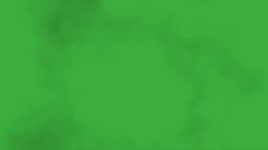  Animation video energy element effect with motion blur moving on green screen background