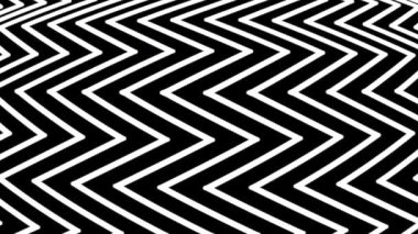 A loop animation diamond chevron pattern background,black and white color